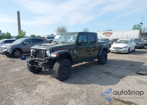 2021 Jeep Gladiator Mojave 4X4 из США, поврежденный, VIN 1C6JJTEG2ML565676